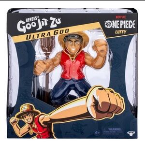 New Heroes of Goo Jit Zu Ultra Goo Collector's One piece Luffy figure